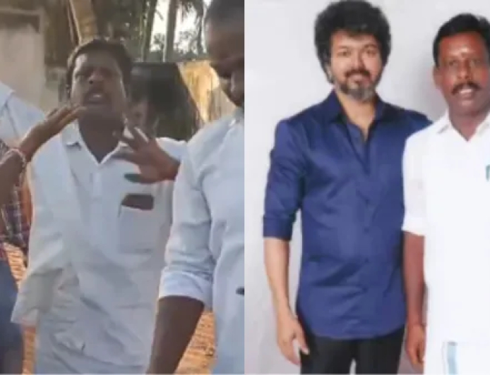 போதையில் கையில் பீர் பாட்டிலுடன் ஆட்டம் போட்ட தஞ்சை தவெக எம்எல்ஏ.. வைரலாகும் பழைய வீடியோ!